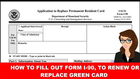 Permanent resident card – Renewal, replacement .